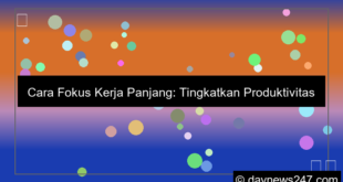 gambar cara fokus kerja panjang