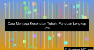 visual cara menjaga kesehatan tubuh