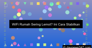 grafik cara stabilkan wifi rumah