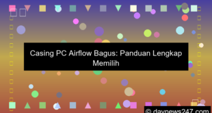 casing pc airflow bagus