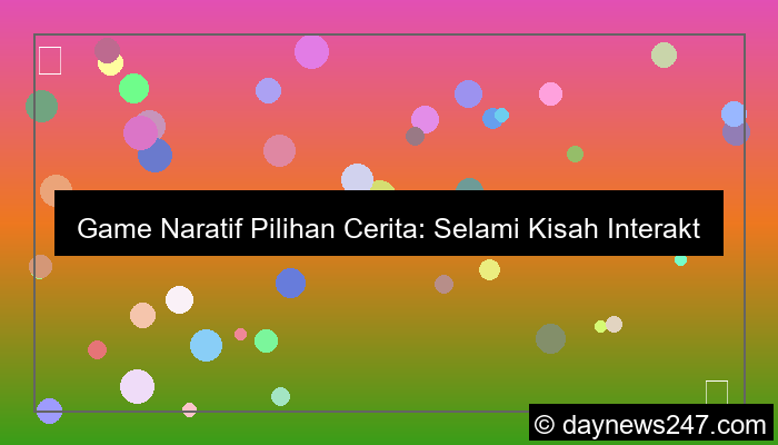 game naratif pilihan cerita