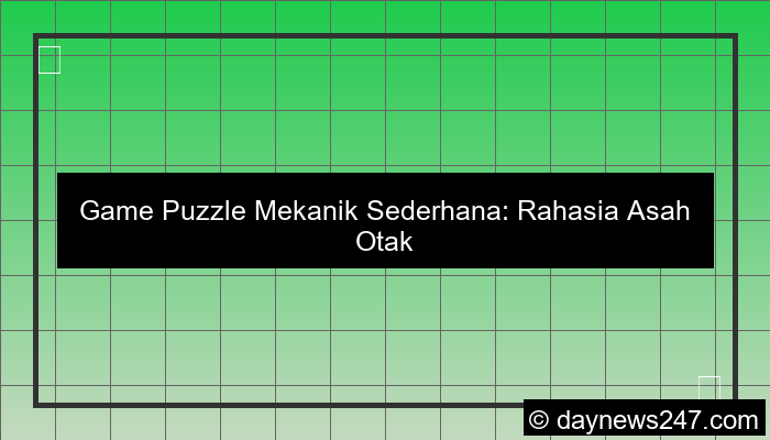 game puzzle mekanik sederhana