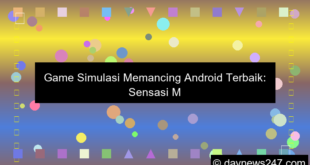 desain game simulasi memancing android