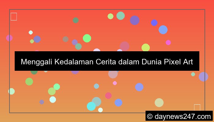 game story pixel art