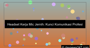 headset kerja mic jernih