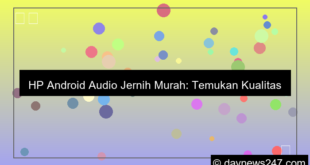 hp android audio jernih murah