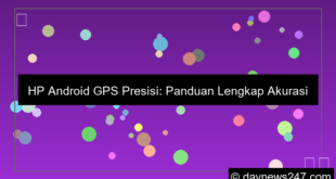 visual hp android gps presisi