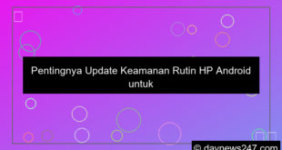 gambar hp android update keamanan rutin