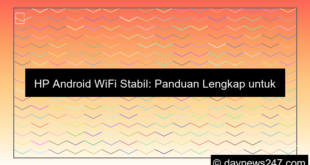 grafik hp android wifi stabil