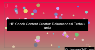 hp cocok untuk content creator