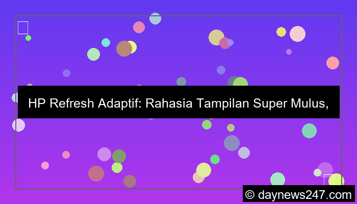 hp dengan refresh adaptif