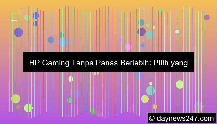 grafik hp gaming tanpa panas berlebih