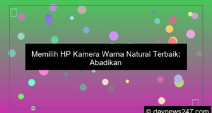 hp kamera warna natural