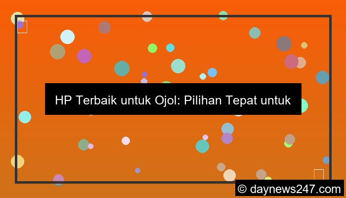 gambar hp terbaik untuk ojol