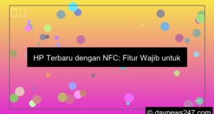 hp terbaru dengan nfc