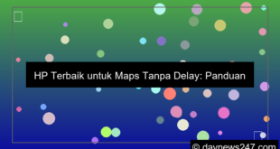 visual hp untuk maps tanpa delay