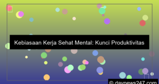 kebiasaan kerja sehat mental