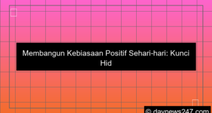 kebiasaan positif sehari hari