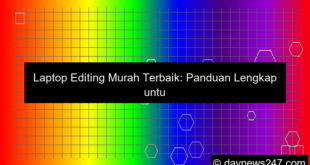 laptop editing murah