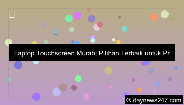 gambar laptop touchscreen murah