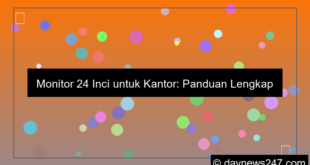gambar monitor 24 inci kantor