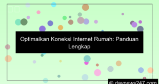 desain optimasi modem rumah