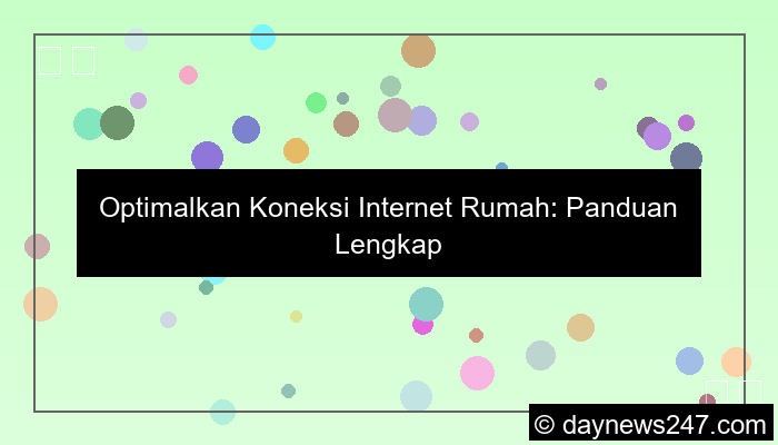 desain optimasi modem rumah