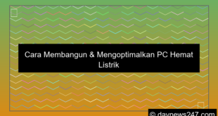 pc hemat listrik siang malam