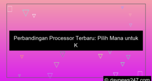 desain perbandingan processor terbaru