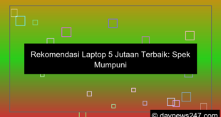 rekomendasi laptop 5 jutaan