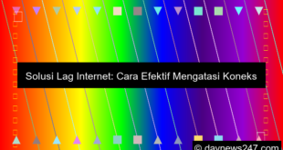 solusi lag internet