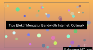 ilustrasi tips atur bandwidth