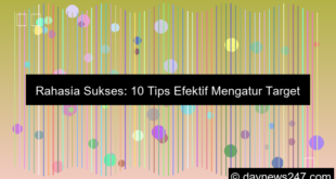 tips atur target harian