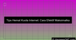 visual tips hemat kuota internet