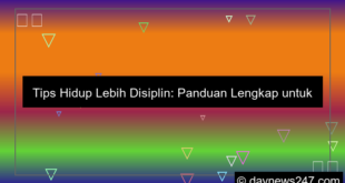 desain tips hidup lebih disiplin