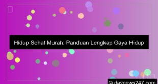 tips hidup sehat murah