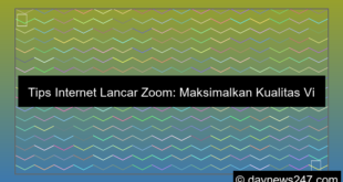 tips internet lancar zoom