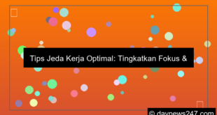 tips jeda kerja optimal