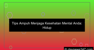 tips menjaga kesehatan mental