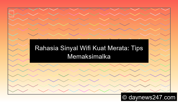 desain tips mesh wifi rumah