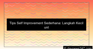 desain tips self improvement sederhana