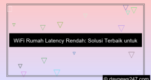 gambar wifi rumah latency rendah